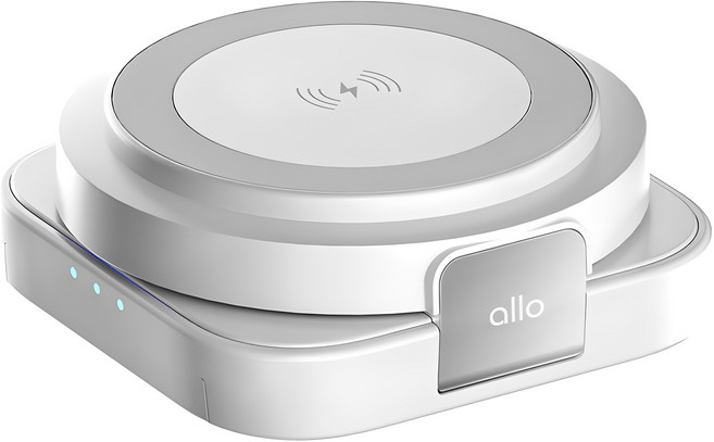 알로코리아 매직 프로 폴더블 3in1 맥세이프 고속 무선 충전기 UC315WMS, 화이트, 1개