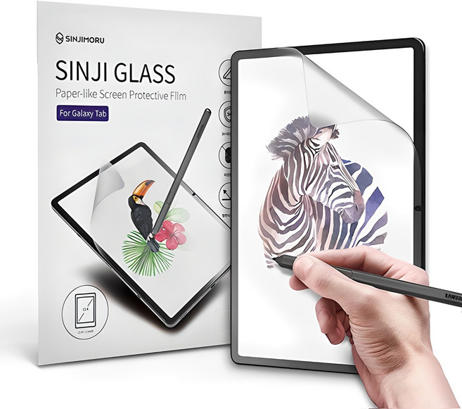 신지모루 종이질감 태블릿 액정보호필름, 1개