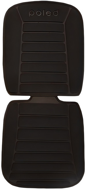 폴레드 3D 유아 카시트 보호매트, 블랙, 1개