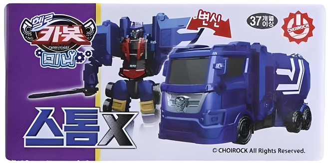 헬로카봇 미니 스톰X 변신로봇 장난감, 혼합색상, 1개