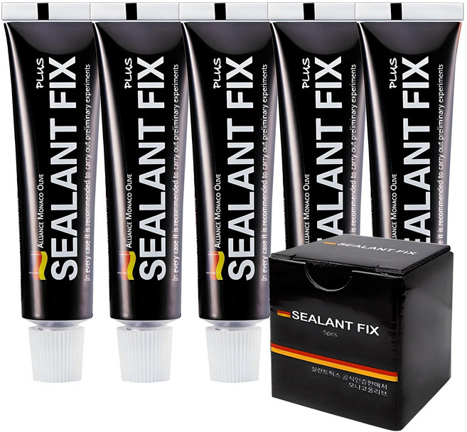 모나코올리브 초강력 파워 접착제 실란트픽스 PLUS, 5개