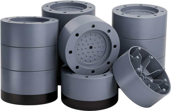 리빙웨이 다용도 세탁기 받침대, 그레이, 4개