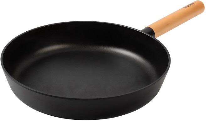 델라고 국산 우드 베이직 프라이팬, 28cm, 1개