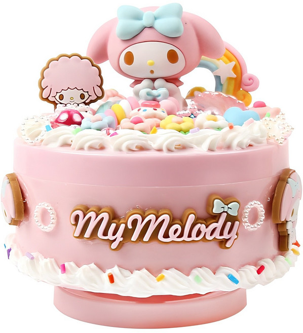 투영디자인 마이멜로디 DIY 오르골 꾸미기 키트, 혼합색상, 1세트