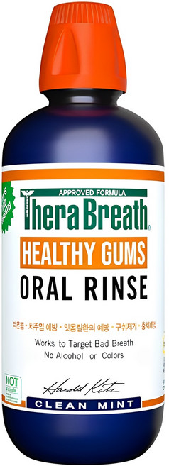 테라브레스 헬시검스 오랄린스 구강청결제 클린민트, 473ml, 1개