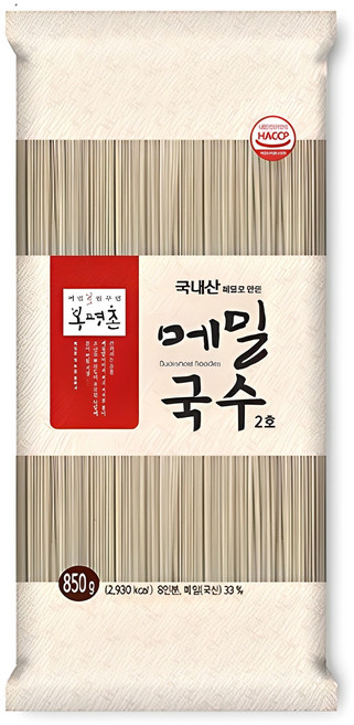 봉평촌 메밀국수, 850g, 1개