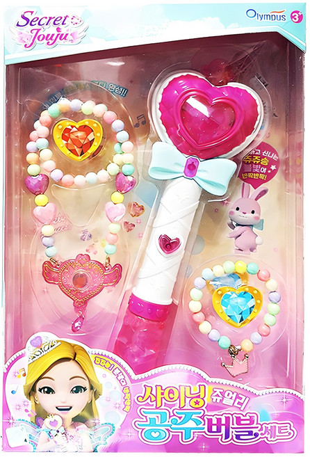시크릿쥬쥬 샤이닝 쥬얼리 공주버블 세트, 랜덤 발송, 1세트