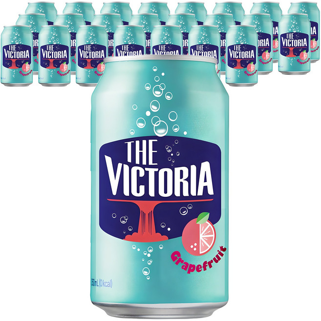 웅진빅토리아 더 빅토리아 캔 자몽, 350ml, 24개