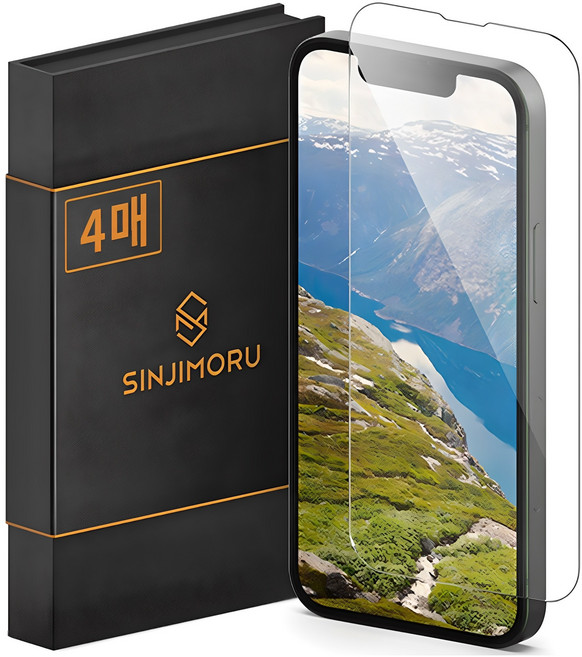 신지모루 신지글래스 2.5D 강화유리 휴대폰 액정보호필름 4p, 1개