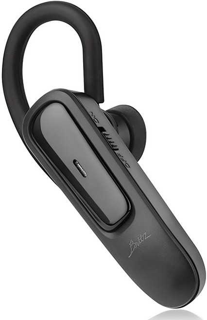 브리츠 초경량 통화용 핸즈프리 블루투스 이어셋, BZ-ME900, 블랙