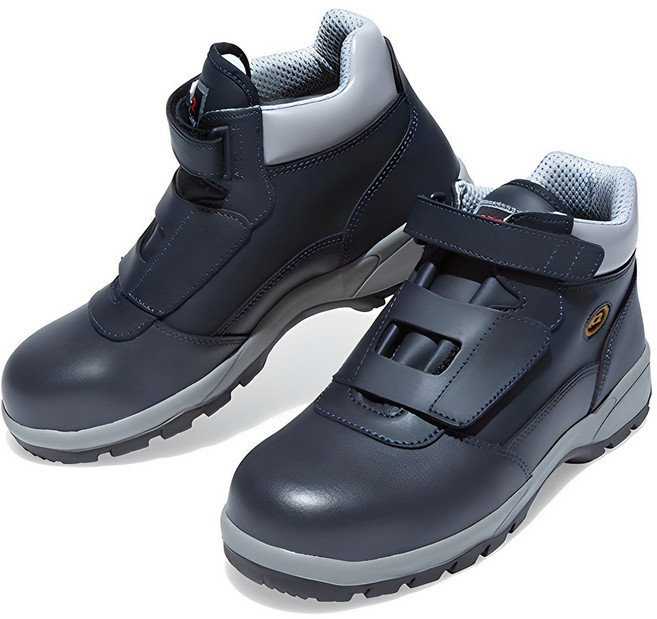 케이투세이프티 벨크로 안전화 K2-11, 네이비, 1세트