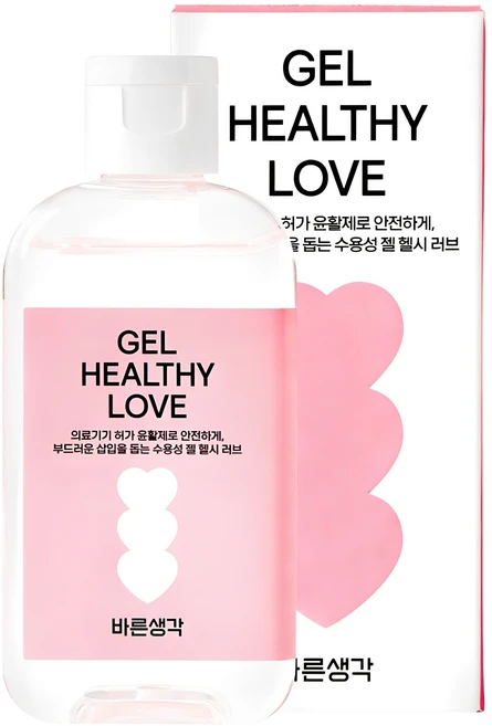 바른생각 헬시 러브젤 캡용기형, 100g, 1개 - 쿠팡