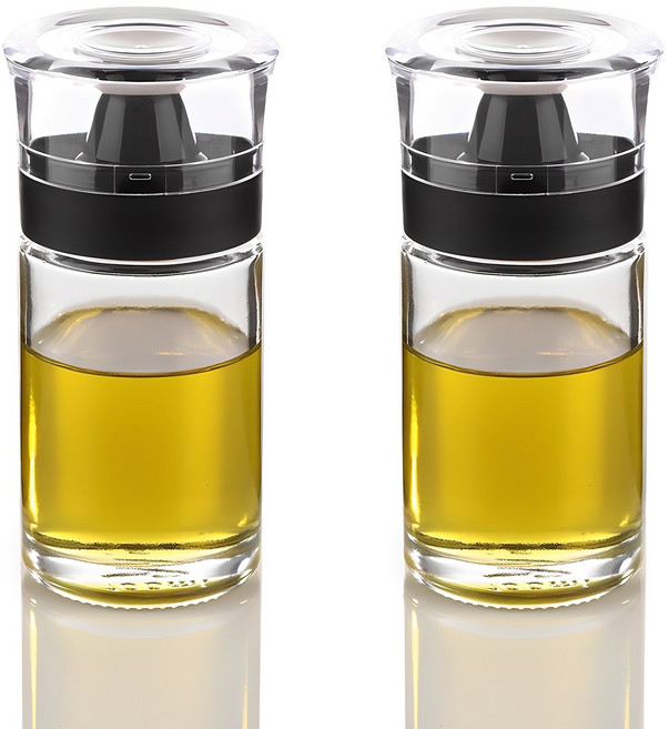 시노글라스 오일병 2p 블랙, 100ml, 1세트