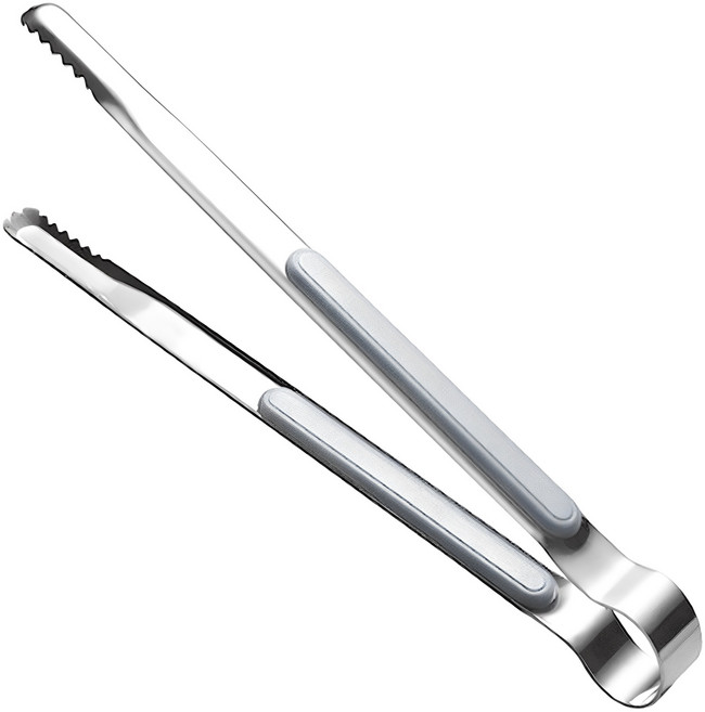 스텐 다용도 집게 대, 회색, 1개