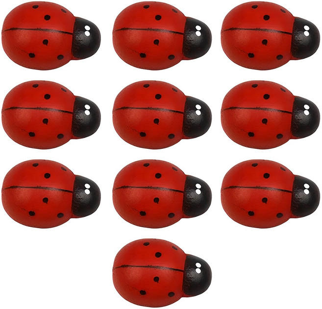 마샤투 정원식물 장식품 10p, 레드