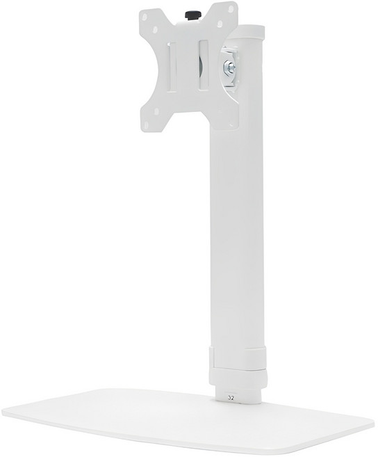 카멜마운트 모니터 스탠드 거치대 MSH-27, 화이트, 1개