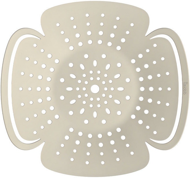 인콕 실리콘 찜기 날개형, 크림베이지, 1개