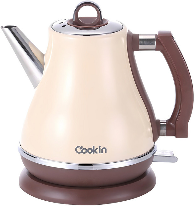 쿠킨 타임 전기주전자 1.2L 아이보리, KEK-DJ122CI