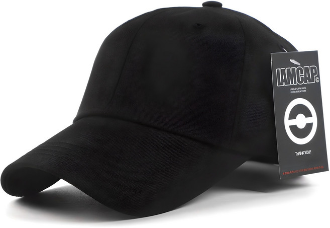 아이엠캡 남녀공용 베이직 무지 볼캡