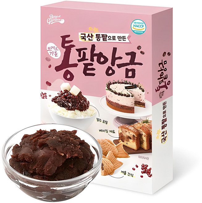 브레드가든 국산 통팥 앙금, 300g, 1개
