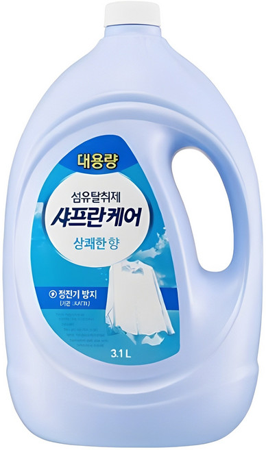 샤프란 케어 섬유탈취제 상쾌한 향 리필, 3.1L, 1개