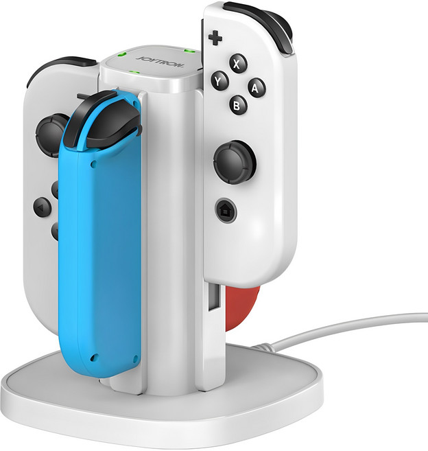 JOYTRON 任天堂 Switch Joy-Con LED 充電座 充電器, JTSW-103, 1個
