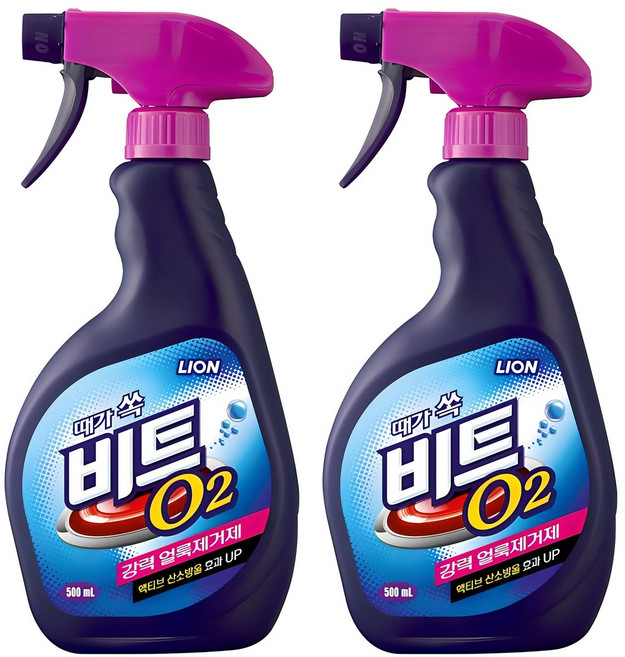 비트 오투 폼 스프레이 표백제, 500ml, 2개