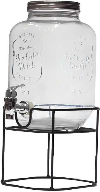 엔에이치비 베버리지 음료 디스펜서, 혼합색상, 4L, 1개