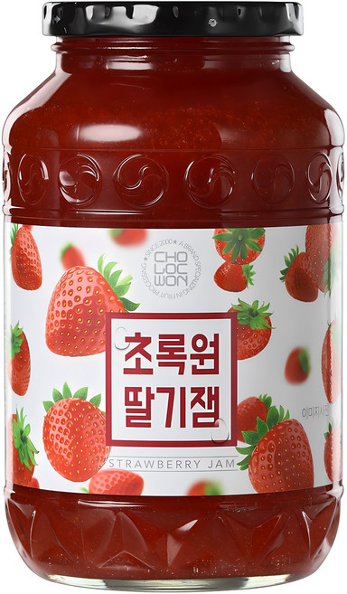 초록원 딸기잼, 1kg, 1개