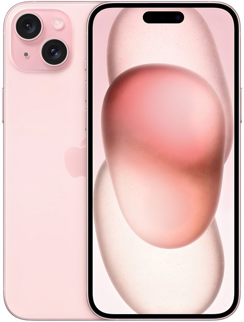 Apple 정품 아이폰 15 Plus 자급제, 핑크, 128GB