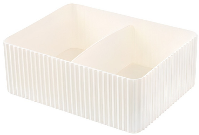 더자카 다용도 층층 화장품 정리함, 화이트, 1개