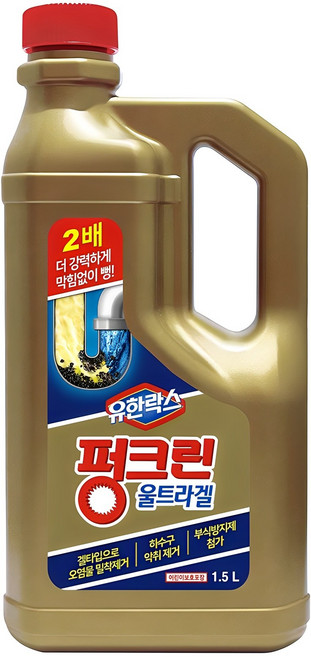 유한락스 펑크린 울트라겔, 1.5L, 1개