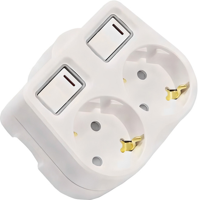 써보니 절전형 개별 멀티탭 2구, 1개