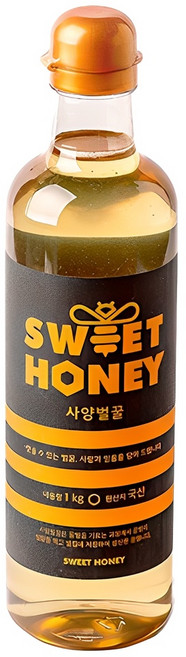 산내들농원 사양벌꿀, 1kg, 1개