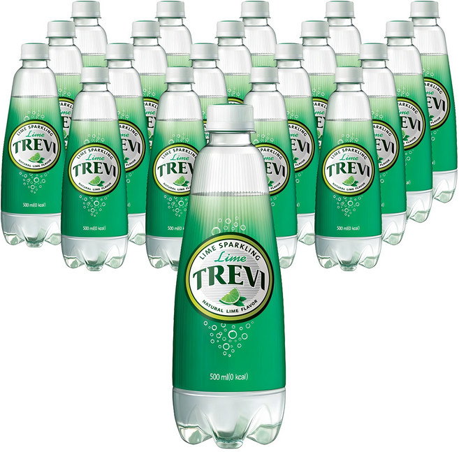 트레비 라임 탄산음료, 500ml, 20개