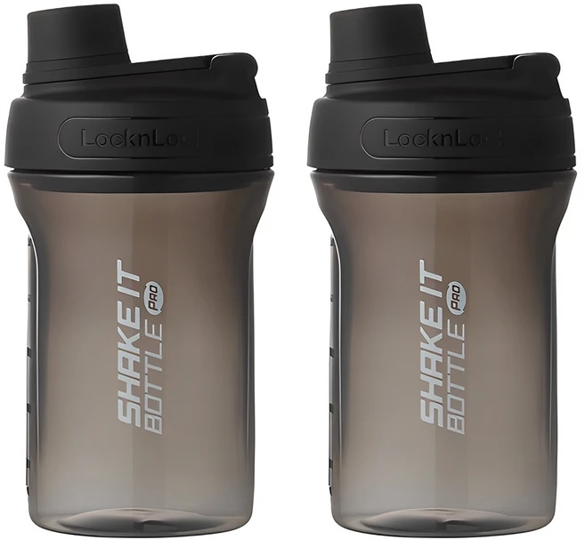락앤락 프로 스탠다드 보틀 쉐이커, 블랙, 650ml, 2개 - 쿠팡
