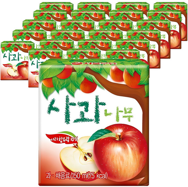 서울우유 사과나무, 150ml, 24개