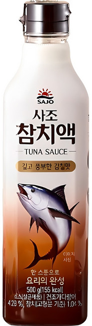 사조 참치액, 500g, 1개