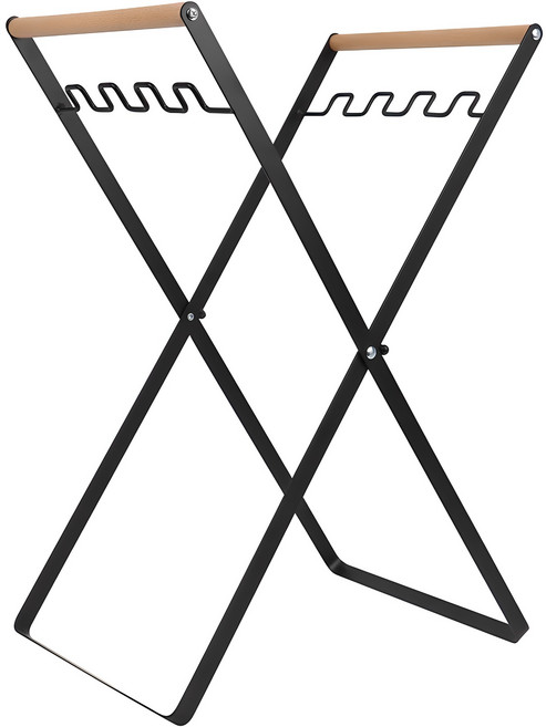 코멧 아웃도어 캠핑 쓰레기봉투 거치대, 블랙, 1개, 1단