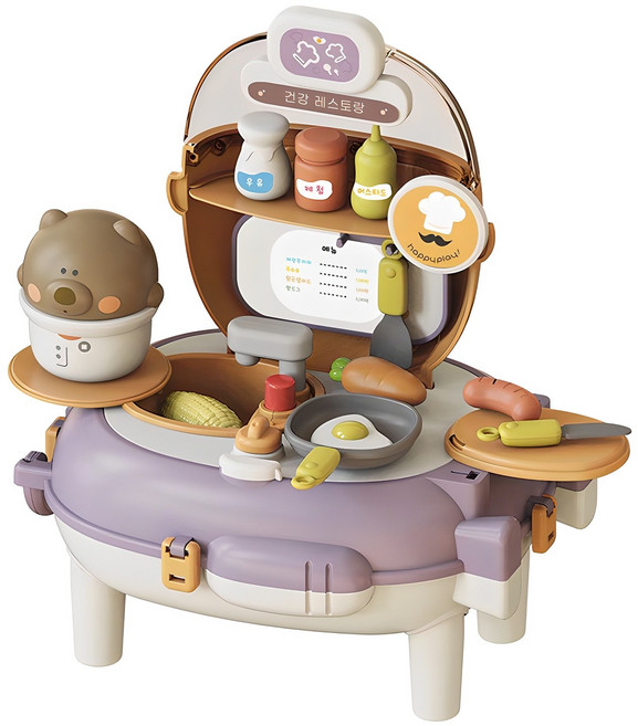 해피플레이 유아용 해피 구디백 세트 소꿉놀이, 주방놀이, 1세트