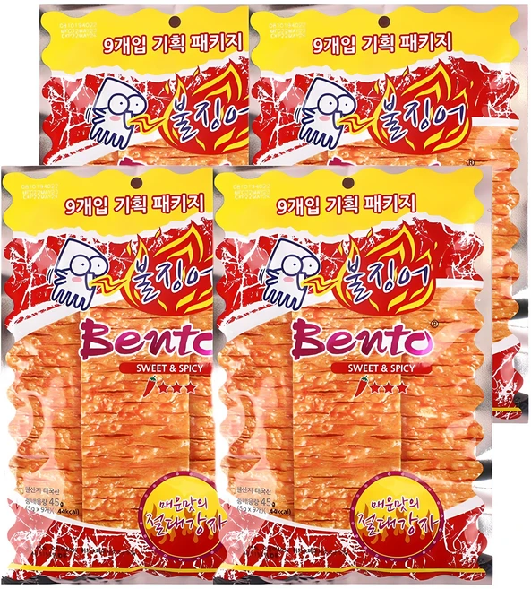 벤토 스위트 앤 스파이시, 45g, 4개 - 쿠팡