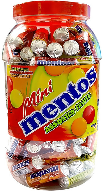 멘토스 미니 푸르티 츄잉캔디, 1kg, 1개