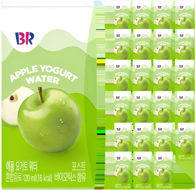 baskiN robbiNs 蘋果優格風味飲, 24入, 120ml