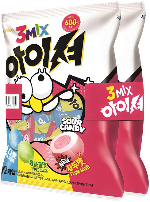 오리온 3 믹스 아이셔, 276g, 2개