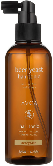 아브카 두피케어 탈모증상완화 맥주효모 헤어토닉, 200ml, 1개