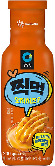 청정원 찍먹 오지치즈소스, 230g, 1개