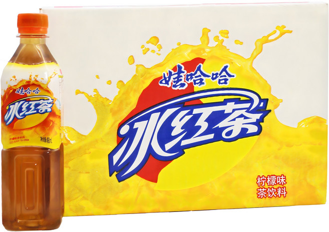 와하하 빙홍차, 490ml, 15개