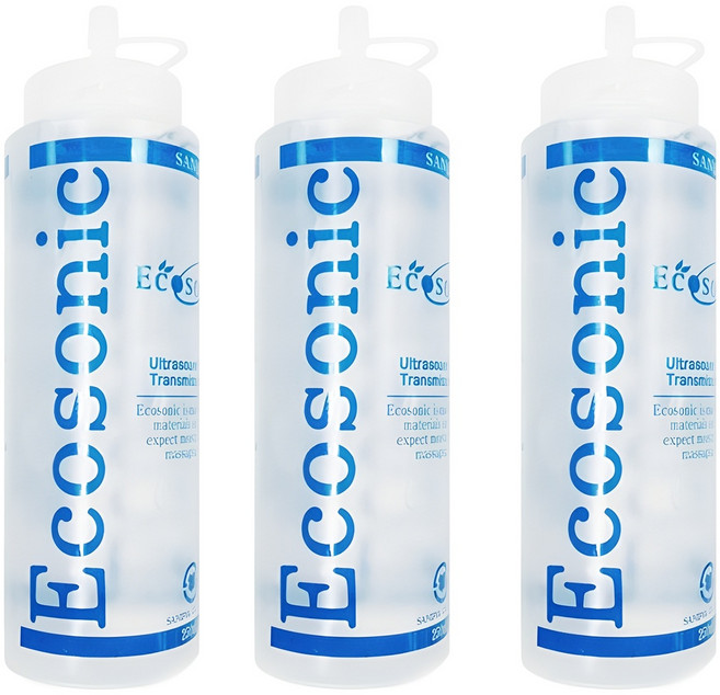 에코소닉 초음파 전용 마사지젤 보틀형, 250ml, 3개