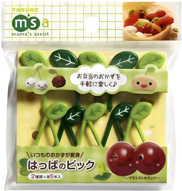 토루네 아기자기 잎사귀 핀, 10개입, 1개