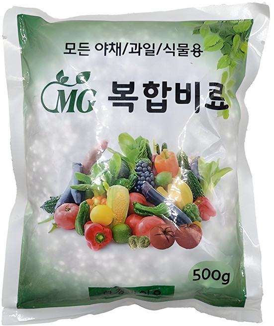 모든 야채과일식물용 복합비료 식물영양제, 500g, 1개